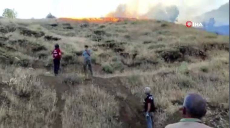 Adıyaman'daki yangınlarda 14 hektar alan zarar gördü 21